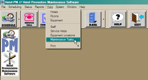 Display the Maintenance Task List